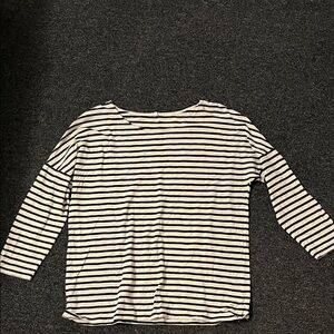 💥J. Crew Navy and White Striped Shirt 3/$30